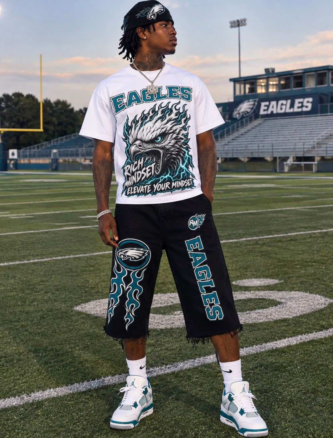 Nfl edition eagles Richmindset long shorts