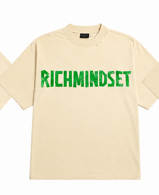 RICHMINDSET TAPE LETTERS TEE