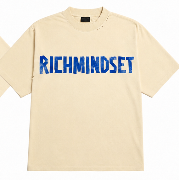 RICHMINDSET TAPE LETTERS TEE