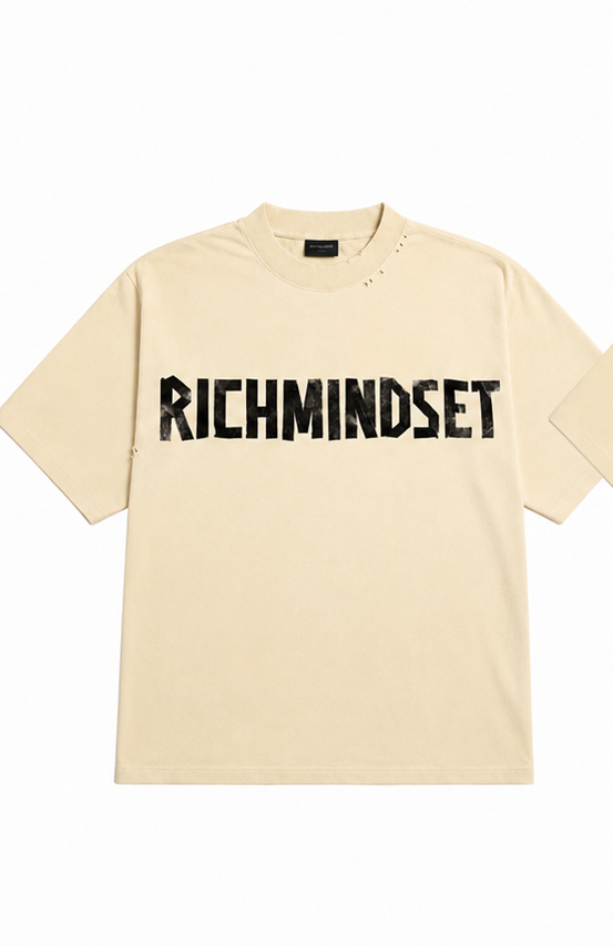RICHMINDSET TAPE LETTERS TEE